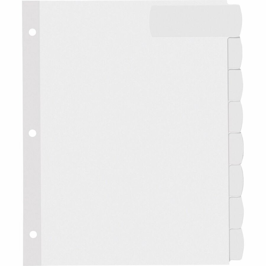 Avery Avery&reg; 14441 Avery&reg; Big Tab Printable Large White Dividers with Easy Peel, 8 Tabs