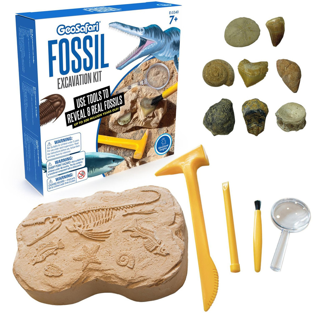 Educational Insights GeoSafari 5340 GeoSafari Fossil Excavation Kit