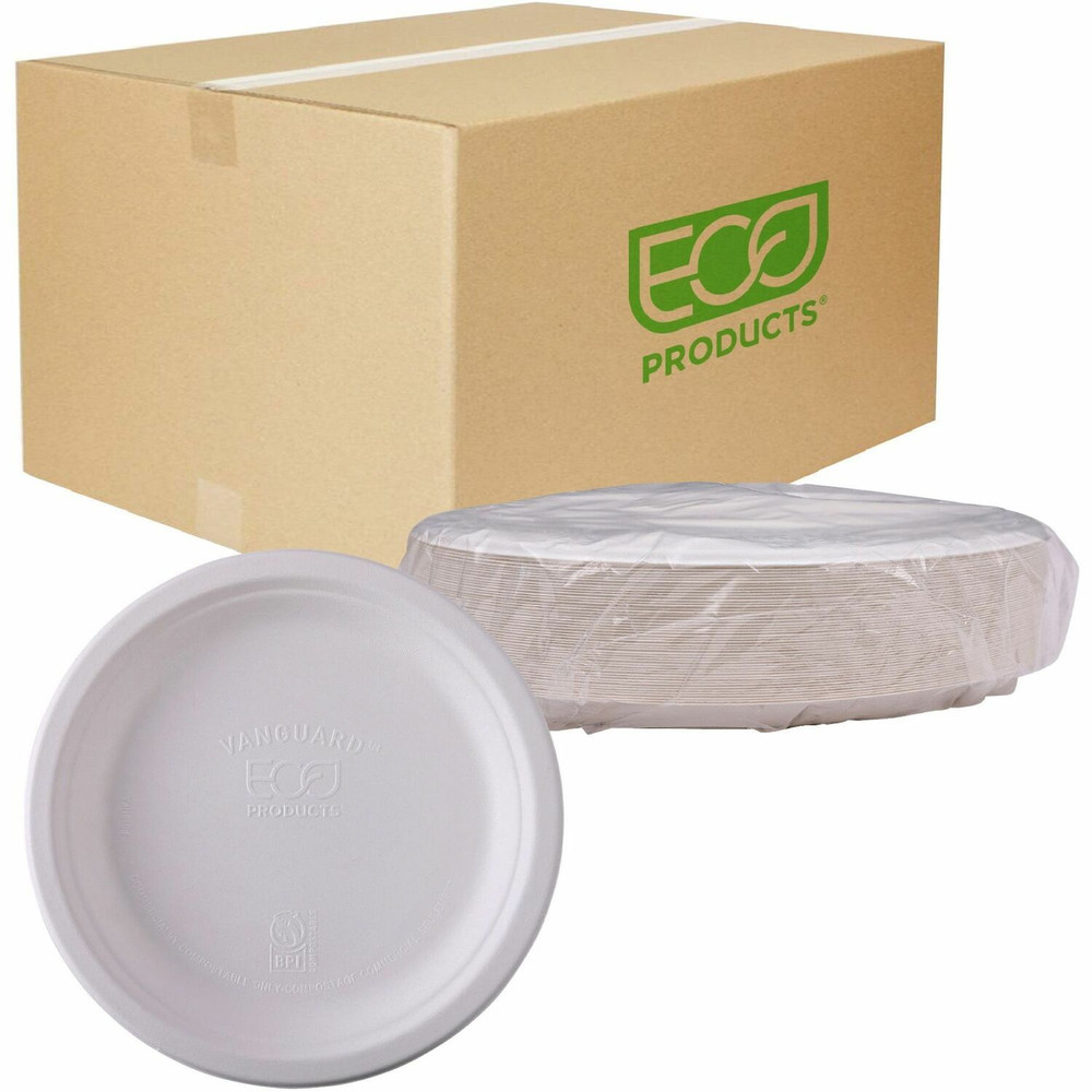 Eco-Products, Inc Eco-Products EP-P005NFA Eco-Products Vanguard 10" Sugarcane Plates