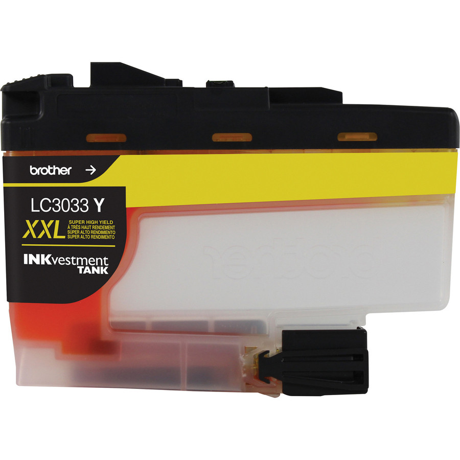 Brother Industries, Ltd Brother LC3033Y Brother Genuine LC3033Y Single Pack Super High-yield Yellow INKvestment Tank Ink Cartridge