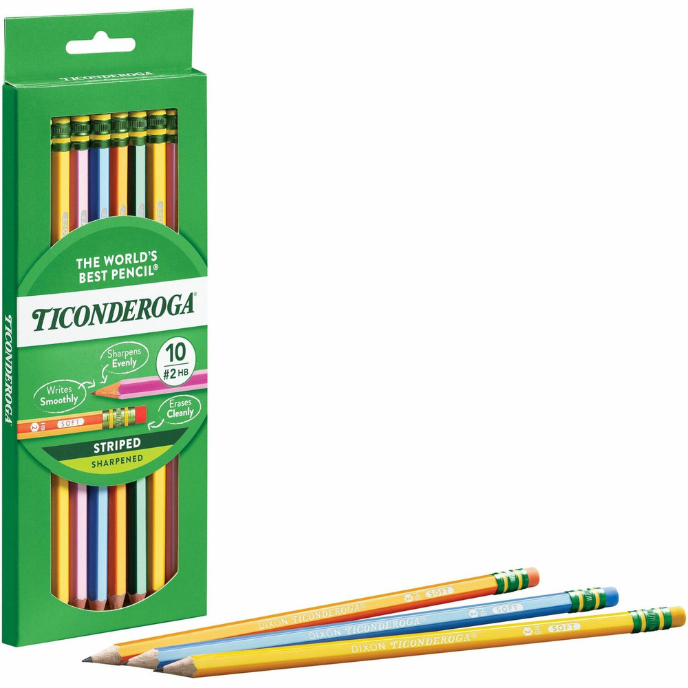 Dixon Ticonderoga Company Ticonderoga 13910 Ticonderoga Pre-Sharpened No. 2 Pencils Dixon Ticonderoga Company Ticonderoga 13910 Ticonderoga Pre-Sharpened No. 2 Pencils