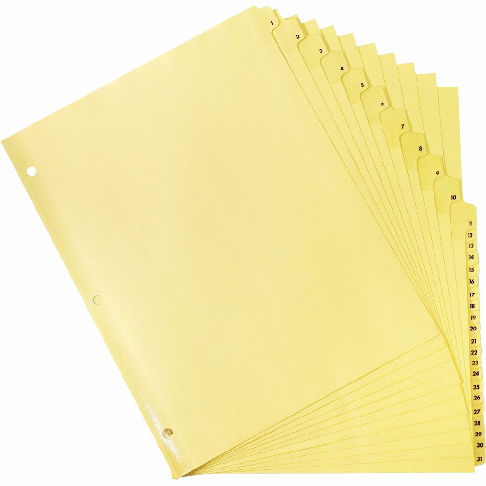 Business Source 01808 Business Source Preprinted 1-31 Tab Index Dividers