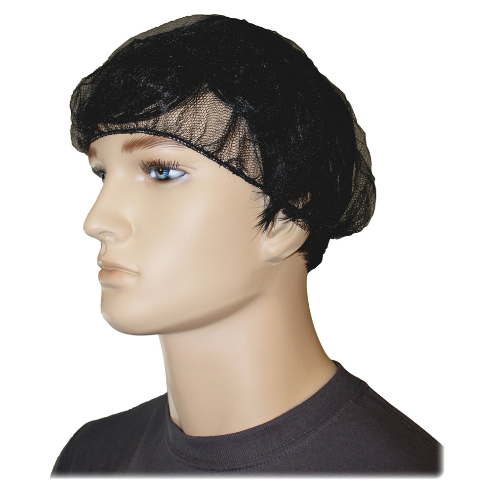 Genuine Joe 85135CT Genuine Joe Black Nylon Hair Net