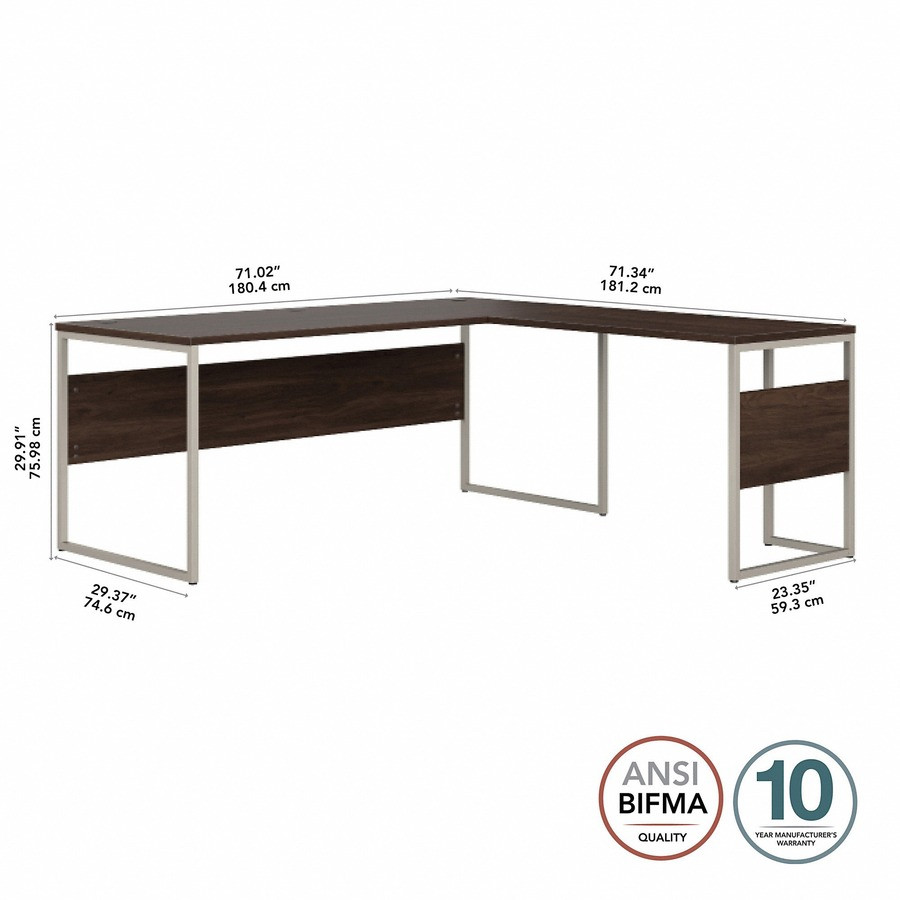 Bush Industries, Inc Bush Business Furniture HYB026BW Bush Business Furniture Hybrid Collection Desking