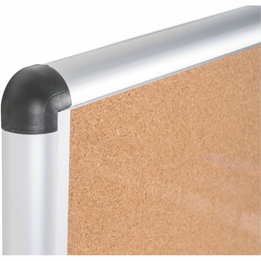 Bi-silque S.A MasterVision VT380101150 MasterVision Enclore Top Hinged Cork Aluminum Indoor Glaze Case