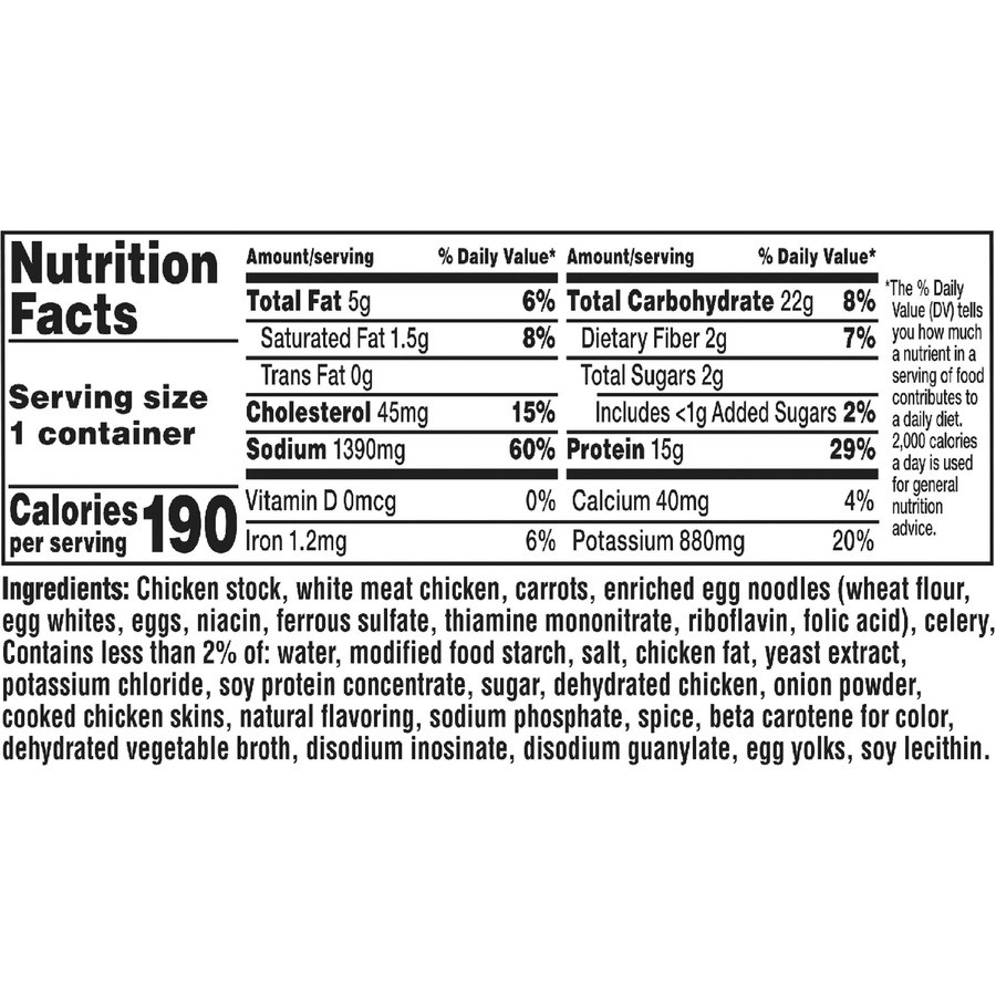 Campbell's 14880 Campbell's Chunky Classic Chicken Noodle Soup
