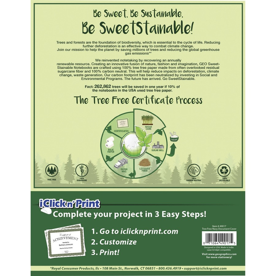 Geographics, LLC Geographics 49017 Geographics Letter Certificate Holder