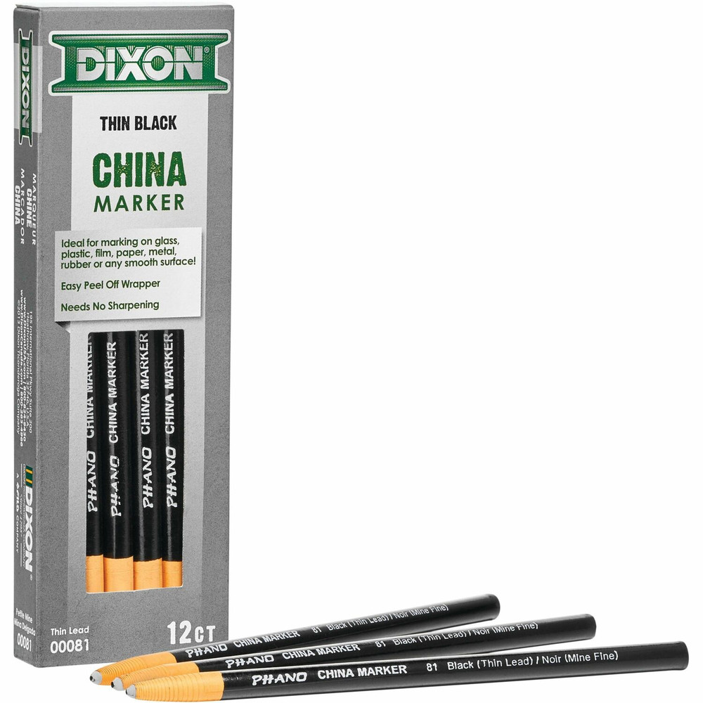 Dixon Ticonderoga Company Dixon 00081 Dixon Phano Nontoxic China Markers Dixon Ticonderoga Company Dixon 00081 Dixon Phano Nontoxic China Markers