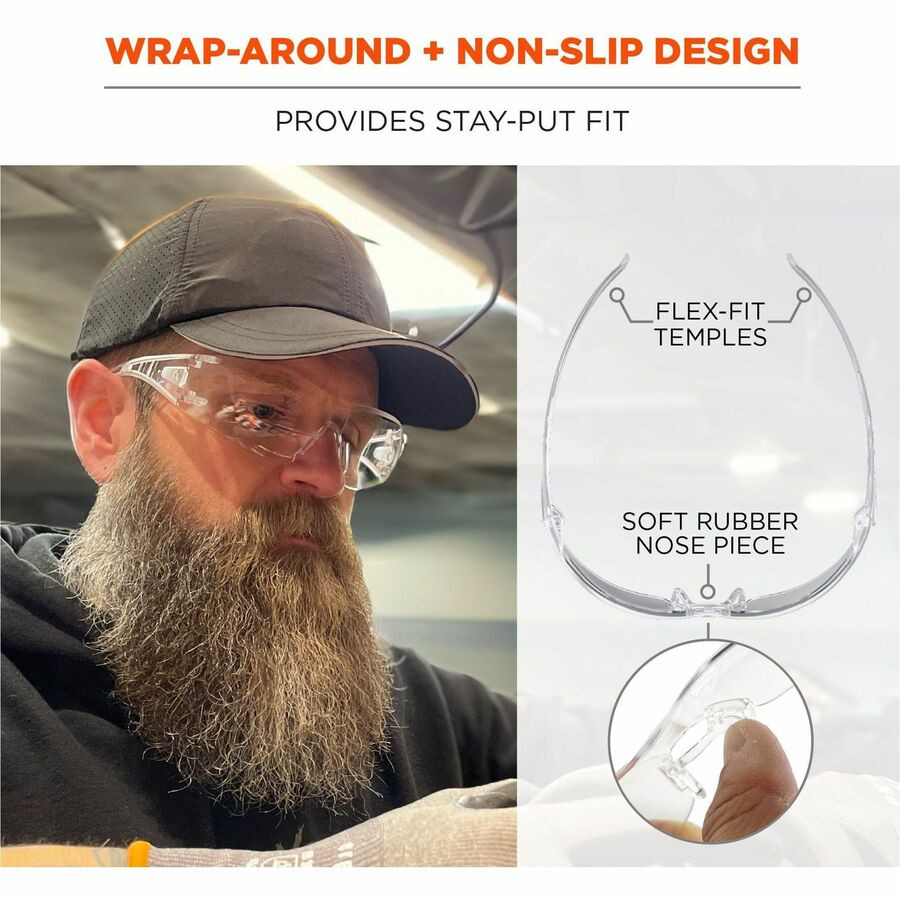 Tenacious Holdings, Inc Ergodyne 58101 Ergodyne Skullerz VORDR Safety Glasses