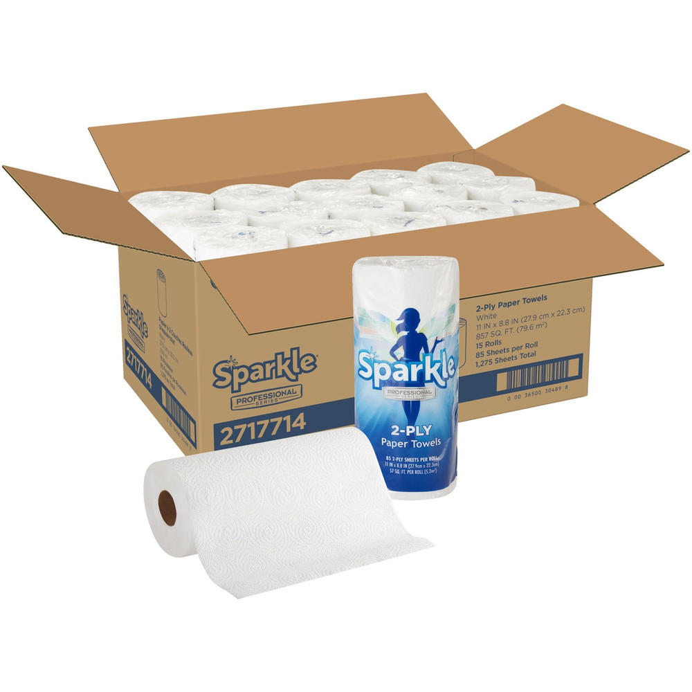 Georgia Pacific Corp. Georgia-Pacific 2717714 Sparkle Professional Series® Kitchen Paper Towel Rolls Georgia Pacific Corp. Georgia-Pacific 2717714 Sparkle Professional Series® Kitchen Paper Towel Rolls