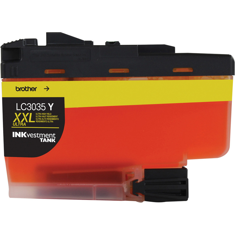 Brother Industries, Ltd Brother LC3035Y Brother Genuine LC3035Y Single Pack Ultra High-yield Yellow INKvestment Tank Ink Cartridge