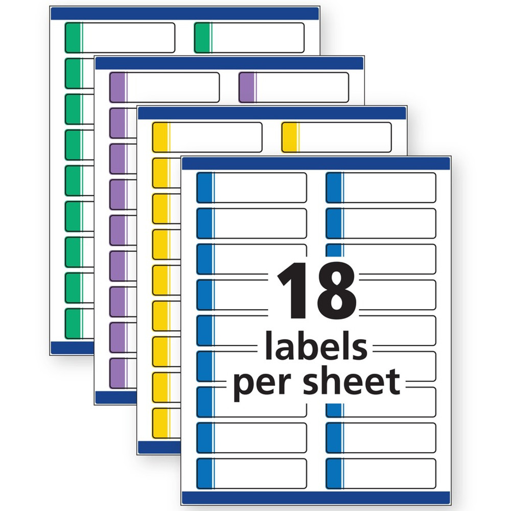 Avery Avery® 5026 Avery® Extra-Large File Folder Labels Avery Avery® 5026 Avery® Extra-Large File Folder Labels