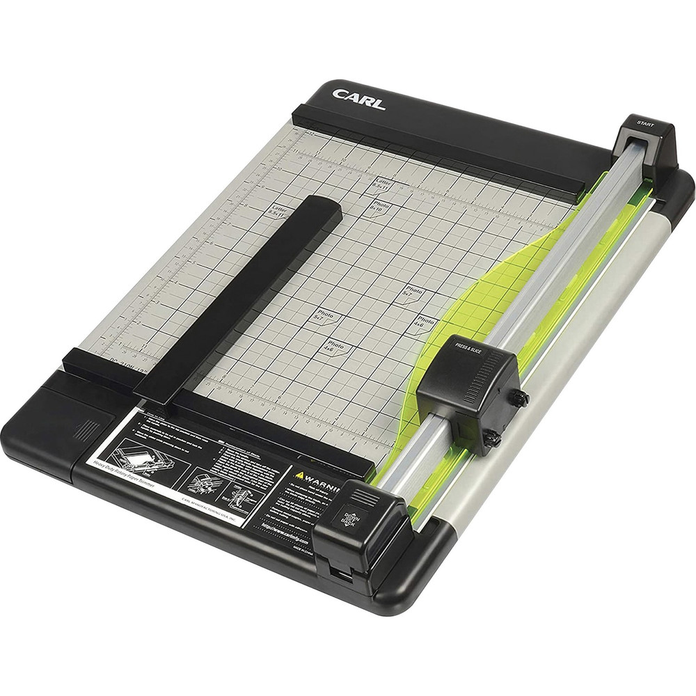 Carl Manufacturing USA, Inc CARL 12210 CARL Heavy-Duty Metal Base 12" Paper Trimmer Carl Manufacturing USA, Inc CARL 12210 CARL Heavy-Duty Metal Base 12" Paper Trimmer