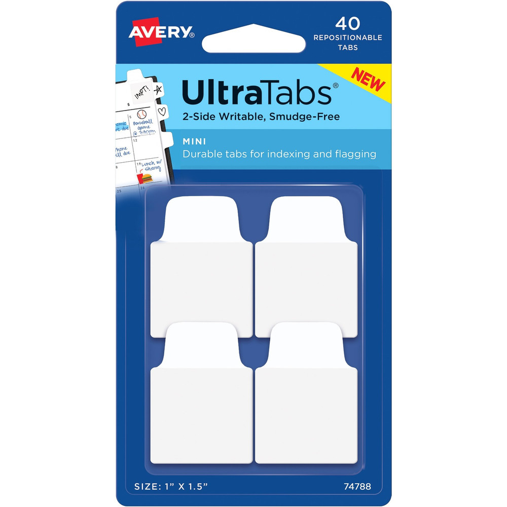 Avery Avery&reg; 74788 Avery&reg; Ultra Tabs Repositionable Mini Tabs