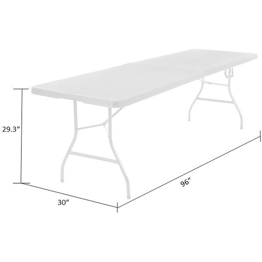 Dorel Industries, Inc Cosco 14778WSL1X Cosco Fold-in-Half Blow Molded Table Dorel Industries, Inc Cosco 14778WSL1X Cosco Fold-in-Half Blow Molded Table