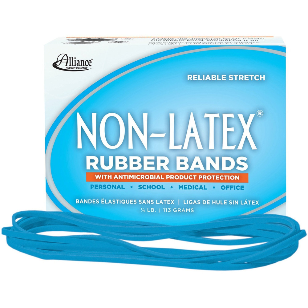 Alliance Rubber Company Non-Latex 42179 Alliance Rubber 42179 Non-Latex Rubber Bands with Antimicrobial Protection - Size #117B Alliance Rubber Company Non-Latex 42179 Alliance Rubber 42179 Non-Latex Rubber Bands with Antimicrobial Protection - Size #117B