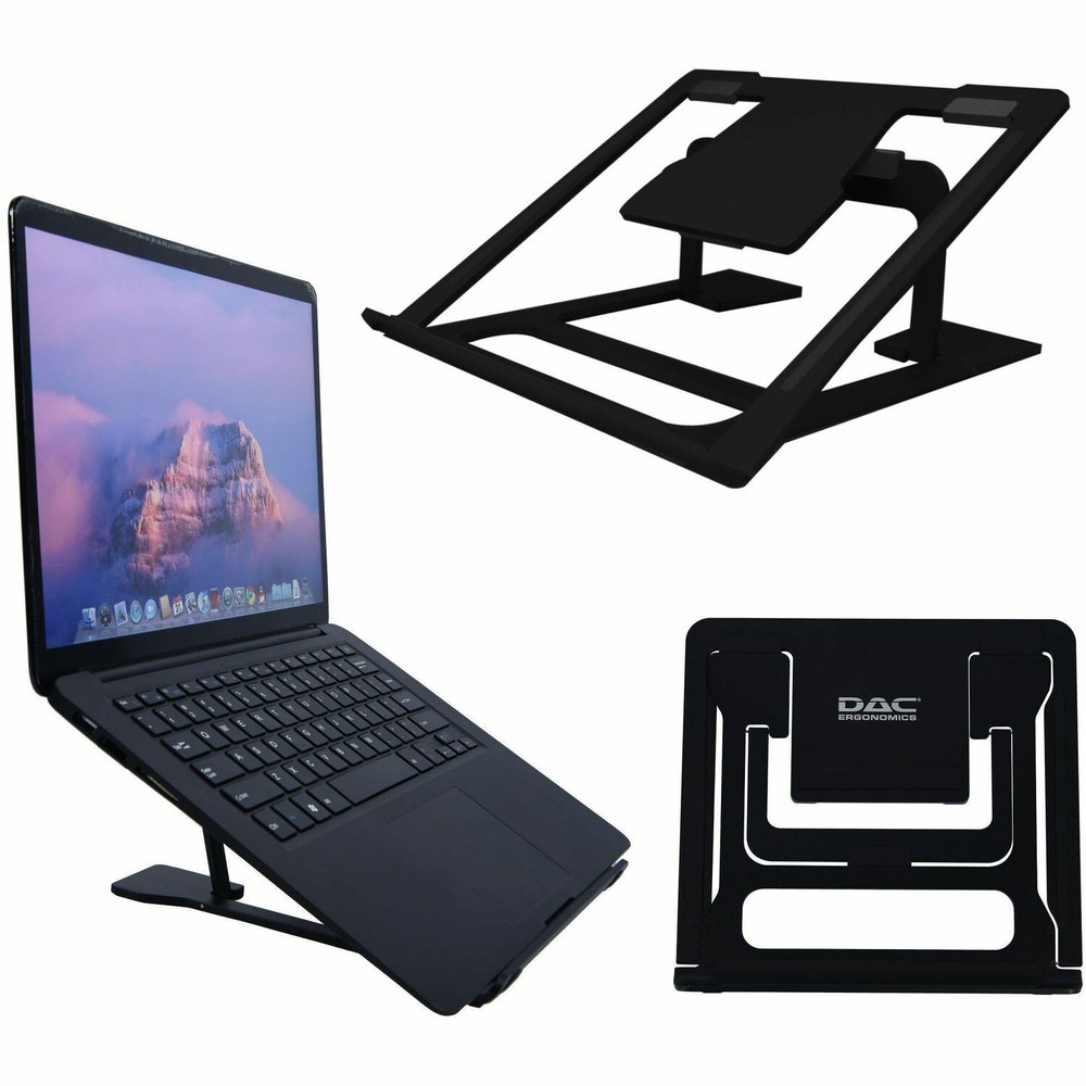 First Base, Inc DAC 21688 DAC Portable Laptop Stand With 6 Height Levels