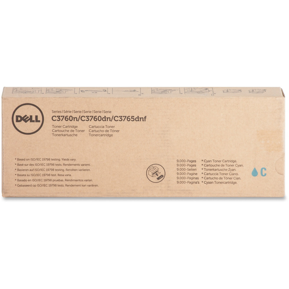 Dell Technologies Dell 1M4KP Dell Original Extra High Yield Laser Toner Cartridge - Cyan - 1 Each