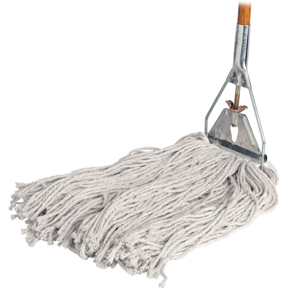 Genuine Joe 54201 Genuine Joe Wood Handle Complete Wet Mop