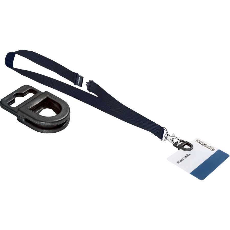 Durable Office Products Corp. DURABLE 818701 DURABLE&reg; Tension Fit ID Gripper with Lanyard