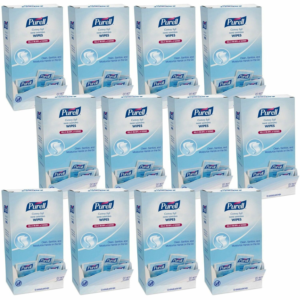 Gojo Industries, Inc PURELL&reg; 902712CT PURELL&reg; Cottony Soft Sanitizing Wipes