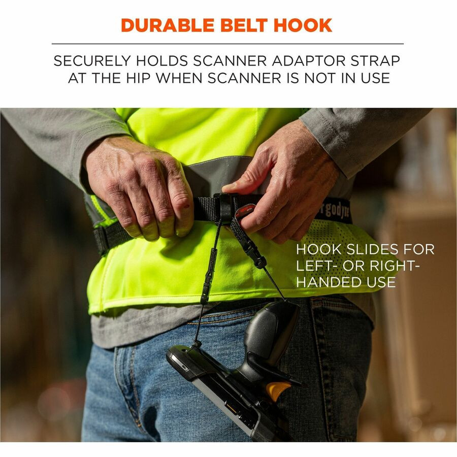 Tenacious Holdings, Inc Ergodyne 19167 Ergodyne 3135 Barcode Scanner Belt + Hook for Mobile Computers