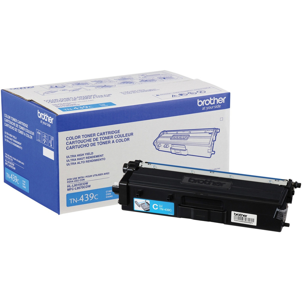 Brother Industries, Ltd Brother TN439C Brother TN439C Original Ultra High Yield Laser Toner Cartridge - Cyan - 1 Each Brother Industries, Ltd Brother TN439C Brother TN439C Original Ultra High Yield Laser Toner Cartridge - Cyan - 1 Each