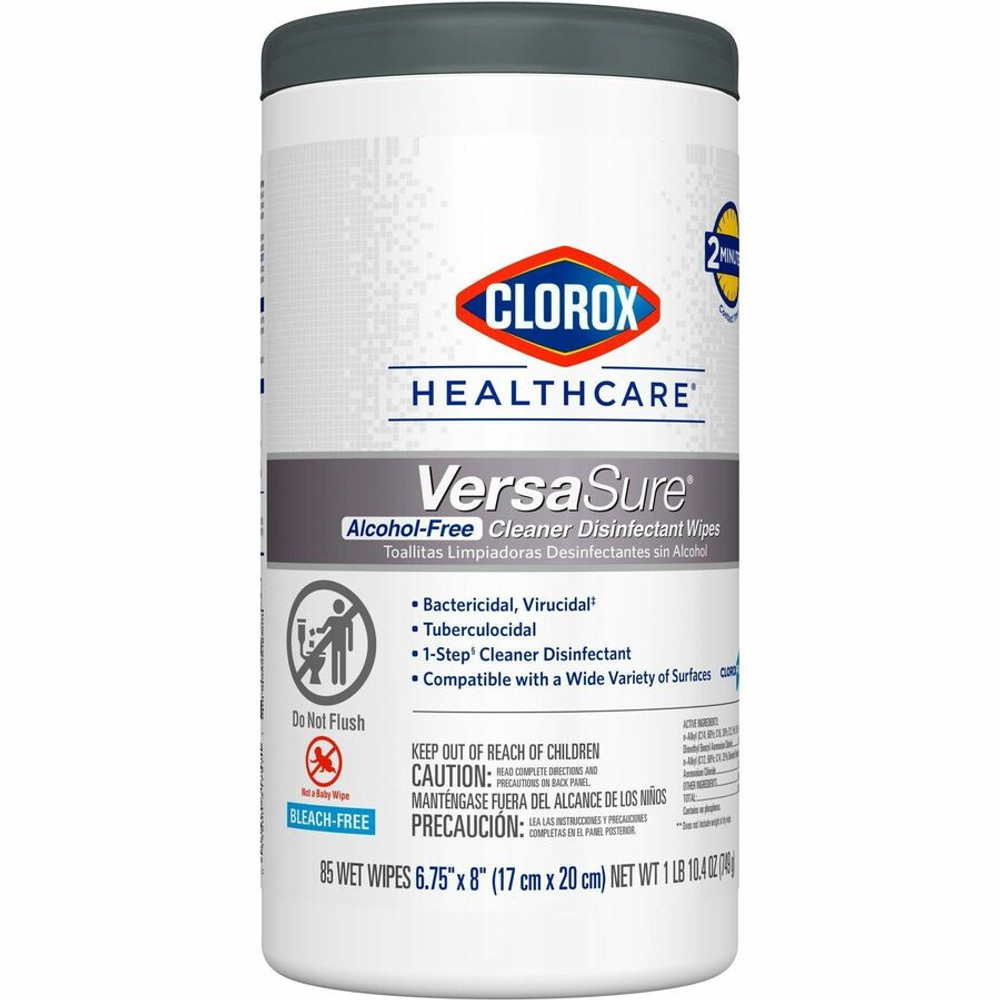 The Clorox Company Clorox Healthcare 31757CT Clorox Healthcare VersaSure Cleaner Disinfectant Wipes