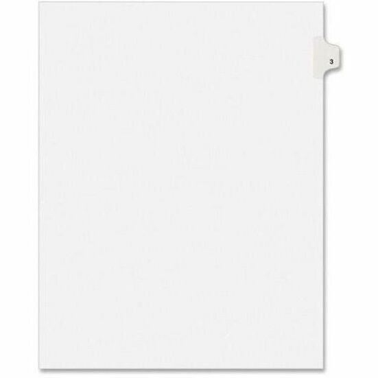Avery Avery&reg; LGLTS3 Avery&reg; Individual Legal Exhibit Dividers - Avery Style - Unpunched