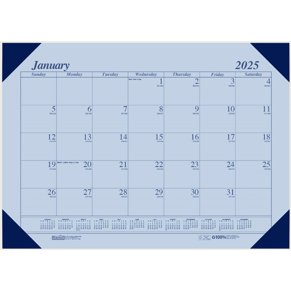 HOUSE OF DOOLITTLE House of Doolittle® Academic Ecotones Calendar Desk Pad, Orchid Paper/Cordovan Holder HOUSE OF DOOLITTLE House of Doolittle® Academic Ecotones Calendar Desk Pad, Orchid Paper/Cordovan Holder