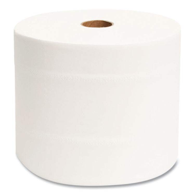 MORCON Tissue M1000 Small Core Bath Tissue, Septic Safe, 2-Ply, White, 1,000 Sheets/Roll, 36 Rolls/Carton