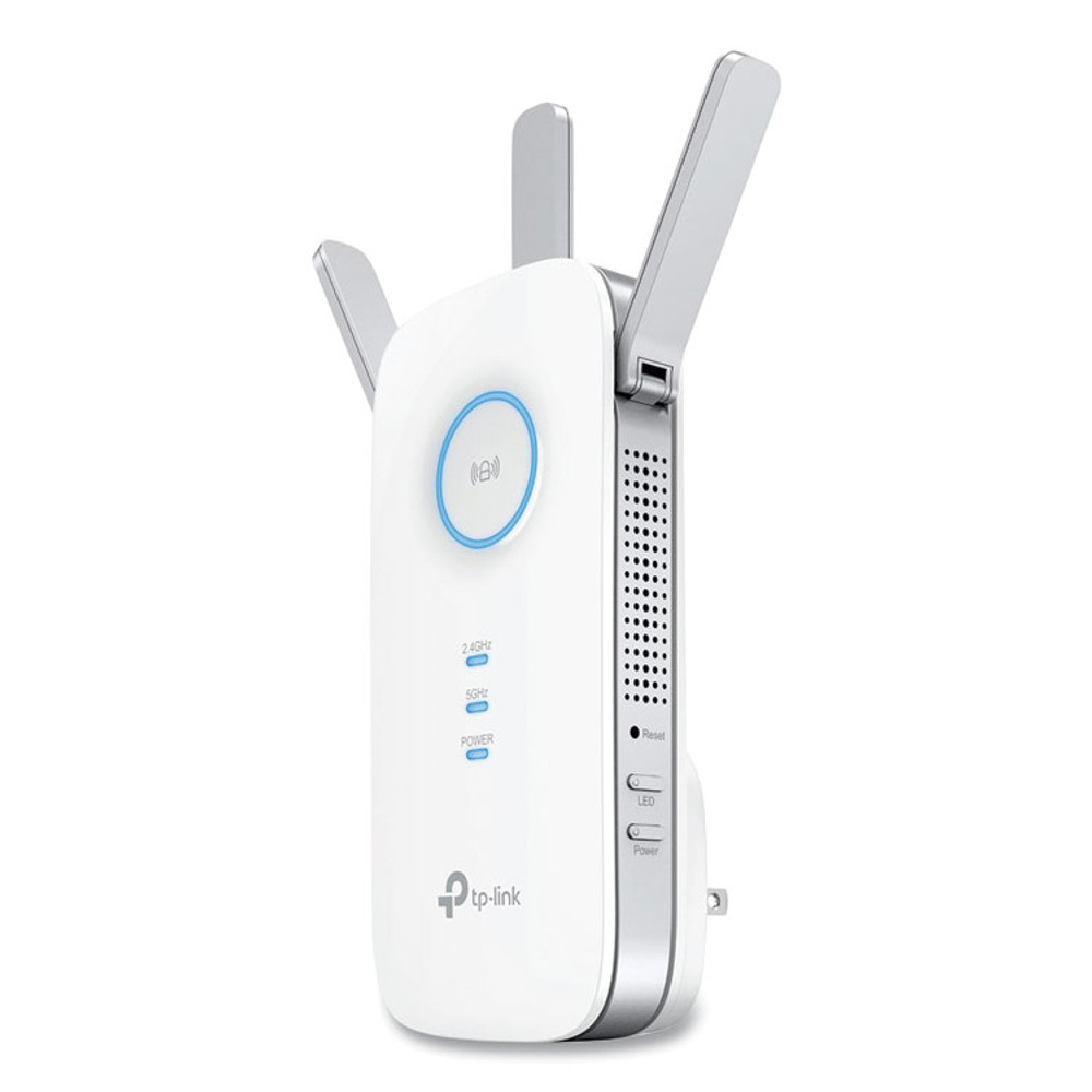 TP LINK USA TP-Link RE450 RE450 AC1750 Wi-Fi Range Extender, 1 Port, Dual-Band 2.4 GHz/5 GHz