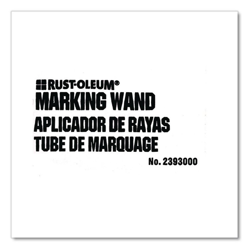 RUST-OLEUM CORPORATION 2393000CT Professional Inverted Spray Paint Marking Wand, Black