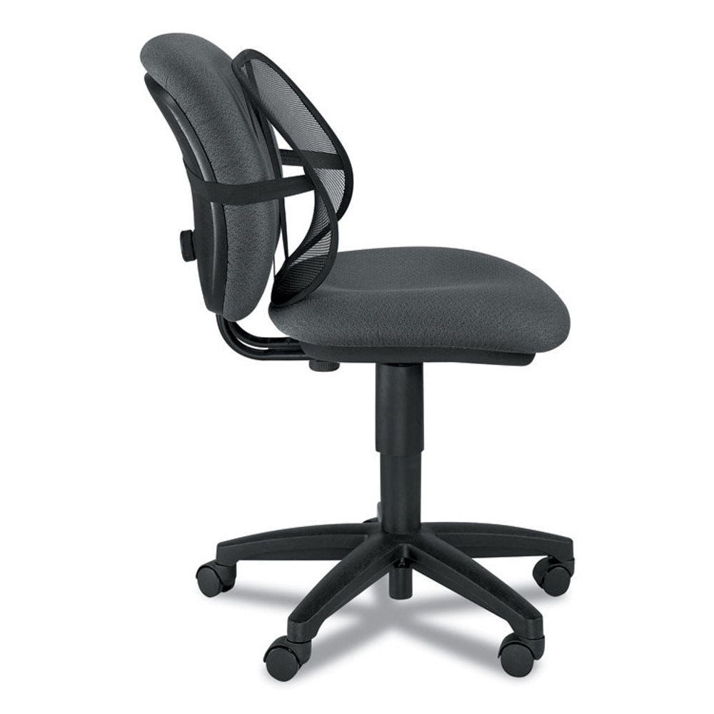 FELLOWES MFG. CO. 8036501 Office Suites Mesh Back Support, 17.75 x 5 x 15, Black