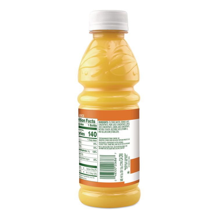PEPSICO Tropicana® 20686 Orange Juice Blend, 10 oz Bottle, 24/Carton