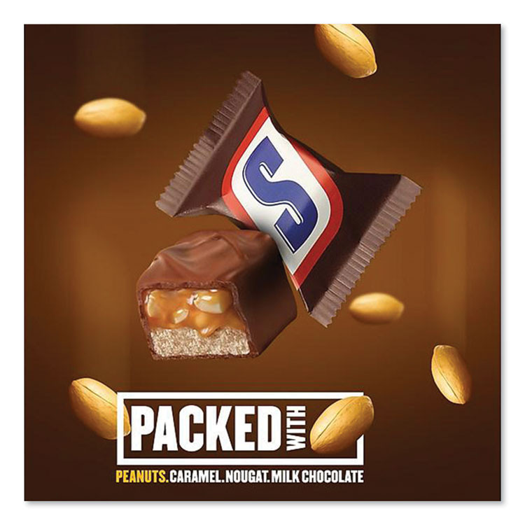 MARS, INC. Snickers® MMM21024 Minis Size Chocolate Bars, Milk Chocolate, 40 oz, 2/Bundle