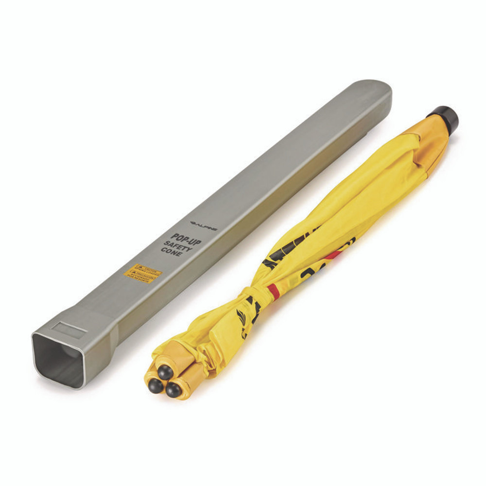 ALPINE INDUSTRIES ALP49830 Tri-fold Multi-Lingual Pop-Up Wet Floor Sign, 2.95 x 2.55 x 32.87, Yellow