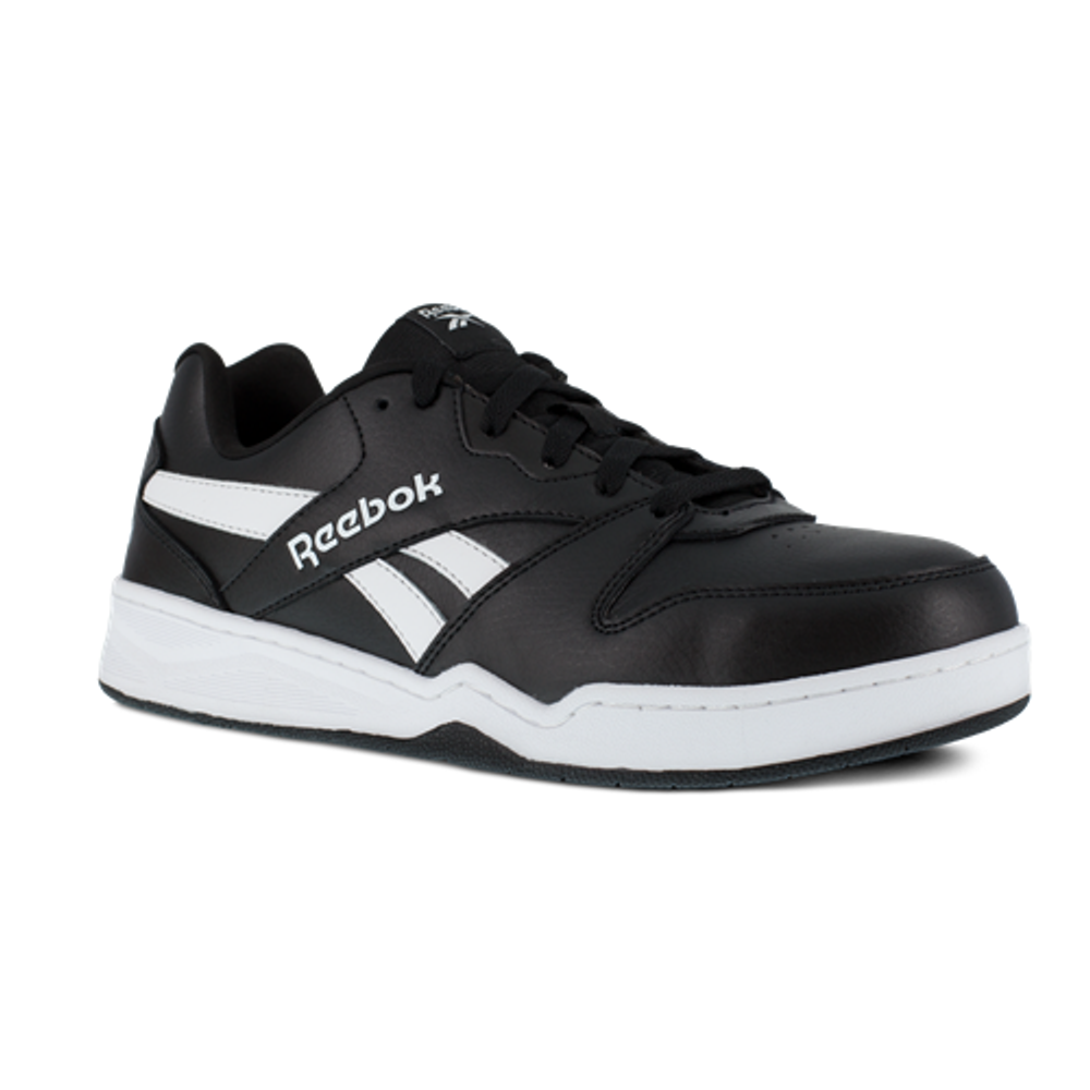 Reebok RB4162-M-16.0 BB4500 Work - RB4162  Men's Low Cut Work Sneaker - Black and White