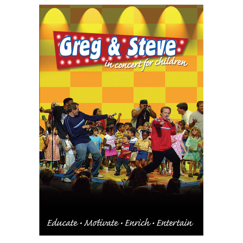 GREG & STEVE PRODUCTIONS Greg & Steve Productions Greg & Steve: Live in Concert for Children DVD