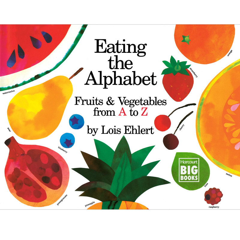 HARPER COLLINS PUBLISHERS Houghton Mifflin Harcourt Eating the Alphabet Big Book