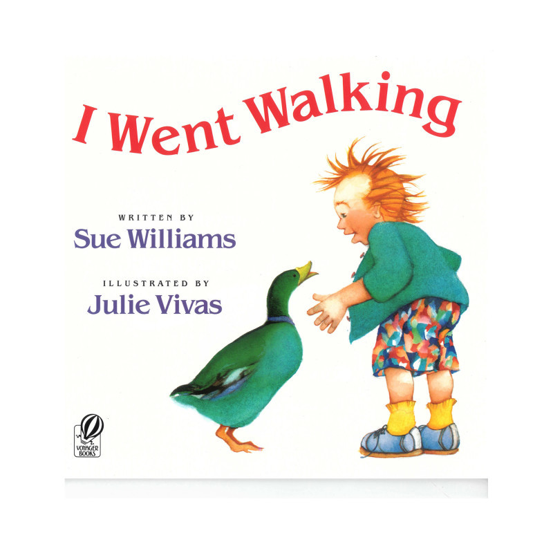 HARPER COLLINS PUBLISHERS Houghton Mifflin Harcourt I Went Walking Big Book