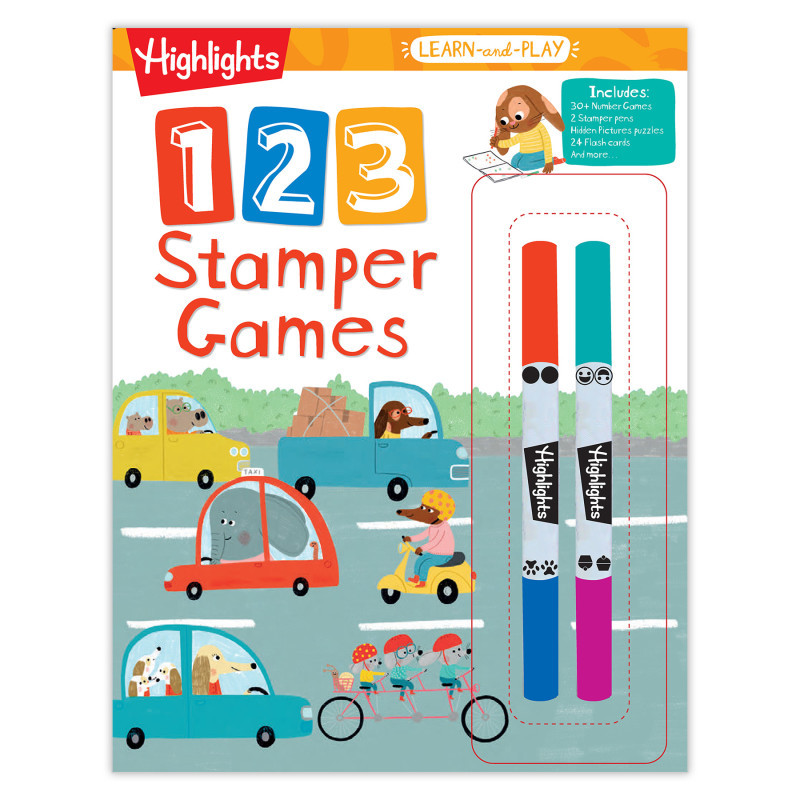 HIGHLIGHTS FOR CHILDREN Highlights™ Learn-and-Play 123 Stamper Games