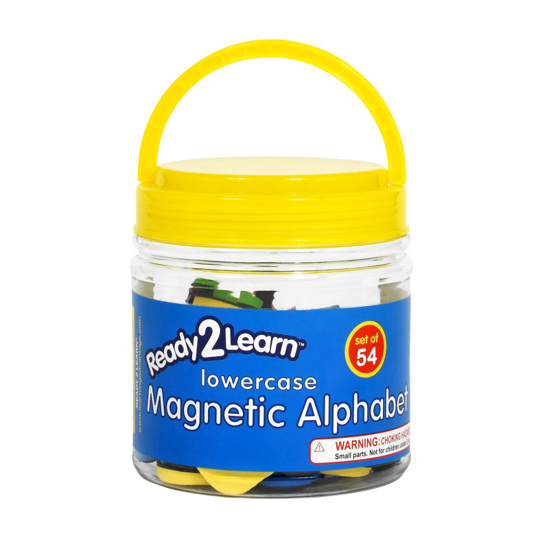 LEARNING ADVANTAGE READY 2 LEARN™ Magnetic Alphabet, Lowercase, Set of 54