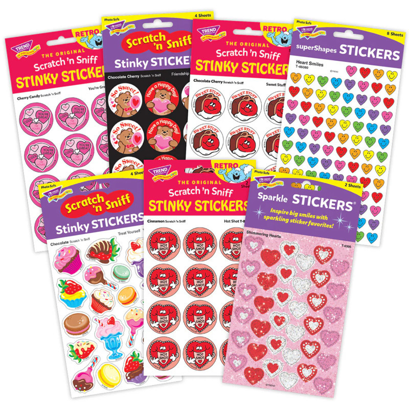 TREND ENTERPRISES INC. TREND Valentine's Mixed Stickers Set