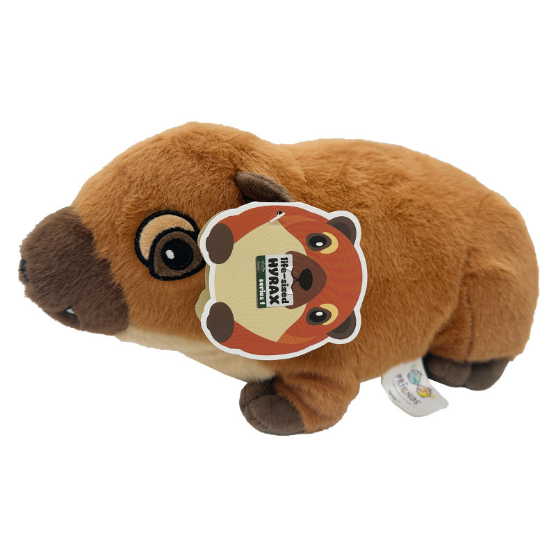 HOUSE FISH BALLOON LLC Borbs Life Size Hyrax Plush
