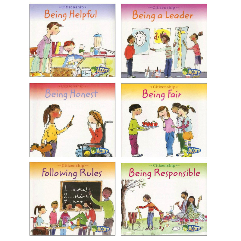 CAPSTONE / COUGHLAN PUB Acorn Citizenship Book Set, Set of 6
