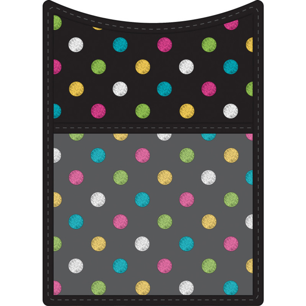 TEACHER CREATED RESOURCES Teacher Created Resources® Chalkboard Brights Magnetic Storage Pocket TEACHER CREATED RESOURCES Teacher Created Resources® Chalkboard Brights Magnetic Storage Pocket