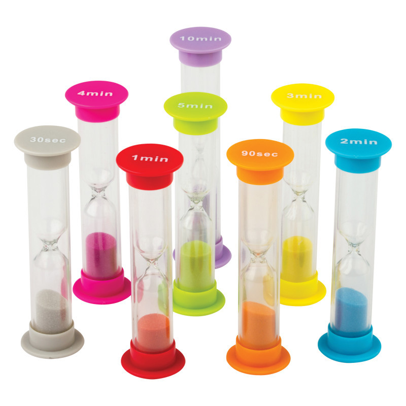 TEACHER CREATED RESOURCES Teacher Created Resources® Small Sand Timers Combo 8-Pack