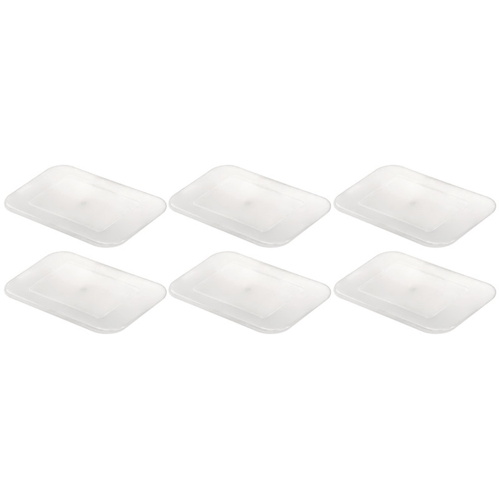 TEACHER CREATED RESOURCES Teacher Created Resources® Plastic Letter Tray Lid, Clear, Pack of 6 TEACHER CREATED RESOURCES Teacher Created Resources® Plastic Letter Tray Lid, Clear, Pack of 6