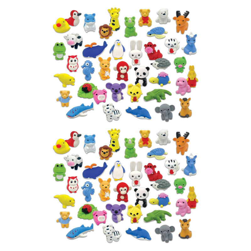 TEACHER CREATED RESOURCES Teacher Created Resources® Desk Pets - Animal Friends, 40 Per Pack, 2 Packs